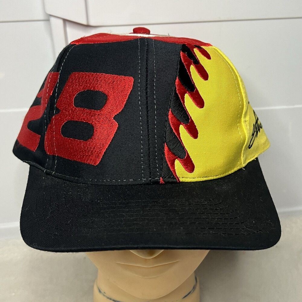 VTG Ernie Irvan Sawblade Splash 28 Snapback Hat Swingster Havoline Nascar AOP